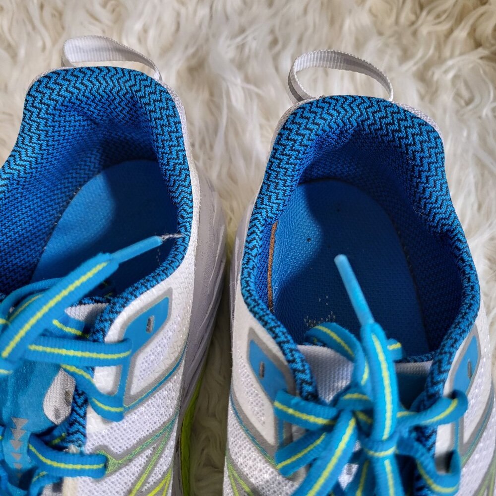 Hoka One One Clayton 2 White / Acid Running Shoes - Women's 8.5 - Picture 7 of 9